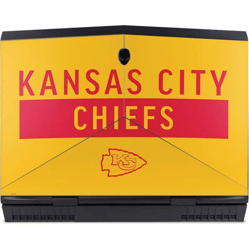 NFL Kansas City Chiefs Yellow Performance Series Dell Alienware Skin